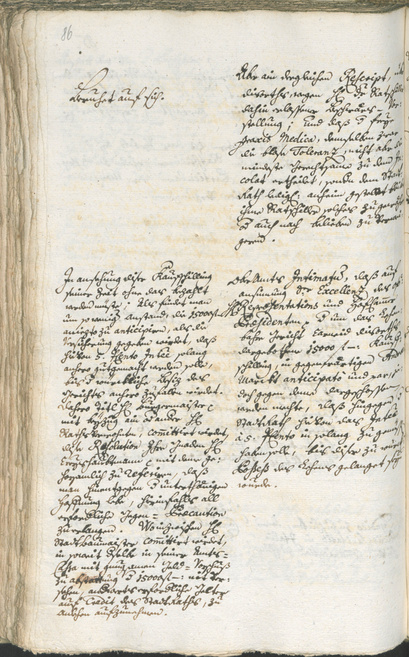 Archivio Storico della Città di Bolzano - BOhisto protocollo consiliare 1756/59 