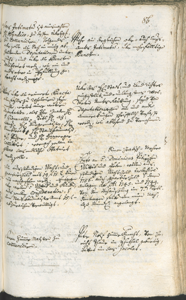 Civic Archives of Bozen-Bolzano - BOhisto Ratsprotokoll 1756/59 