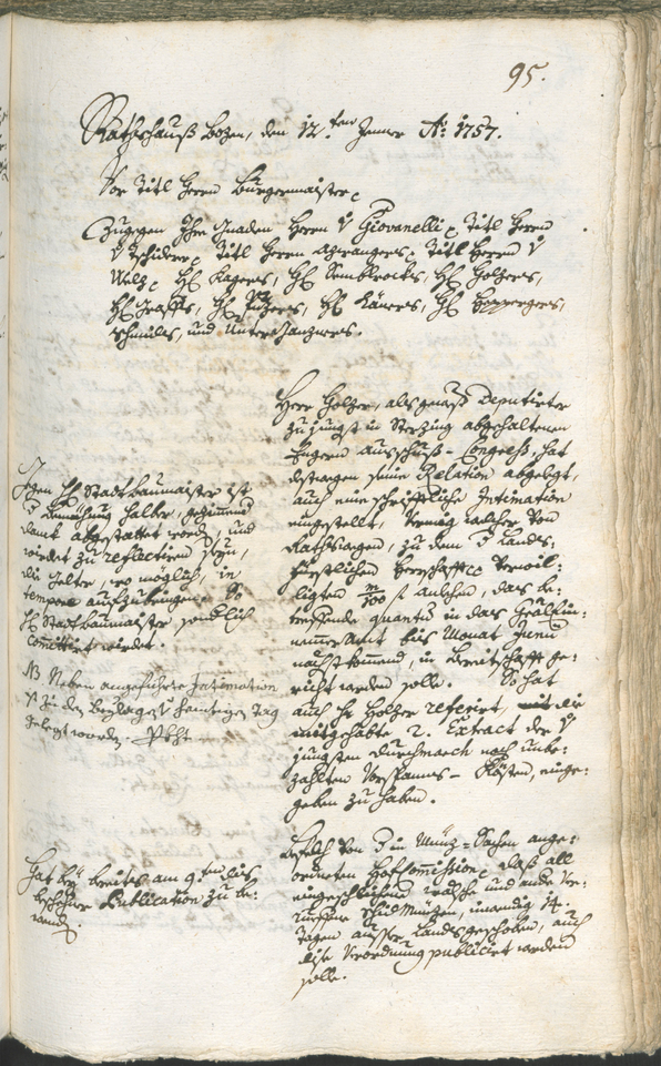 Civic Archives of Bozen-Bolzano - BOhisto Ratsprotokoll 1756/59 