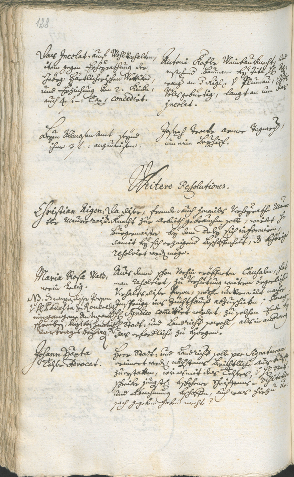 Archivio Storico della Città di Bolzano - BOhisto protocollo consiliare 1756/59 