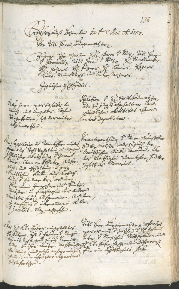 Archivio Storico della Città di Bolzano - BOhisto protocollo consiliare 1756/59 