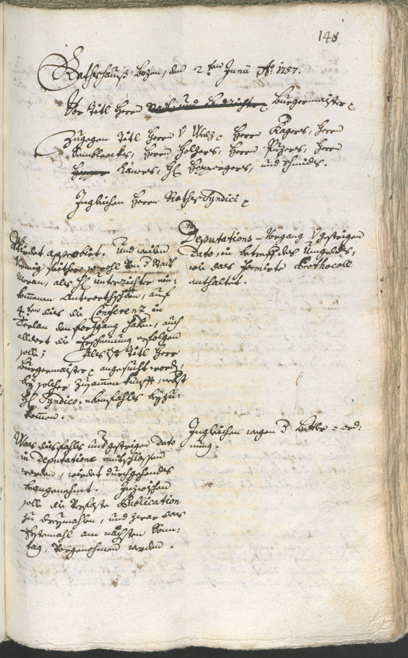 Civic Archives of Bozen-Bolzano - BOhisto Ratsprotokoll 1756/59 