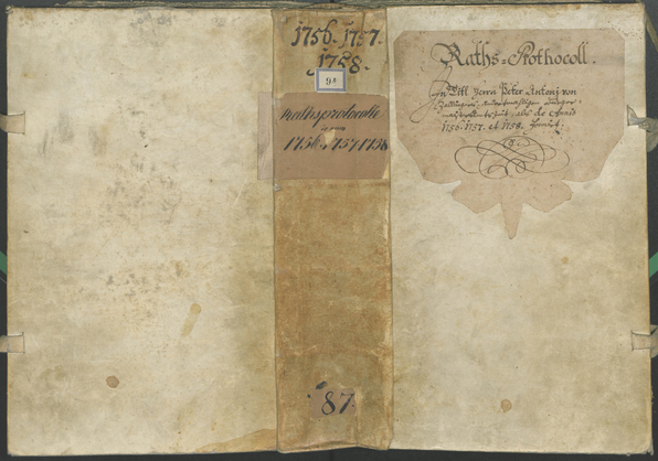 Civic Archives of Bozen-Bolzano - BOhisto Ratsprotokoll 1756/59 