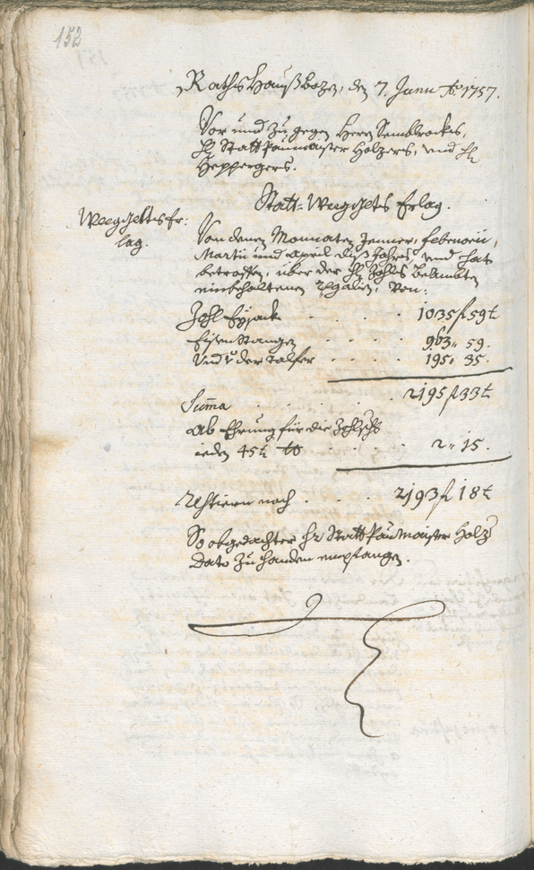 Civic Archives of Bozen-Bolzano - BOhisto Ratsprotokoll 1756/59 