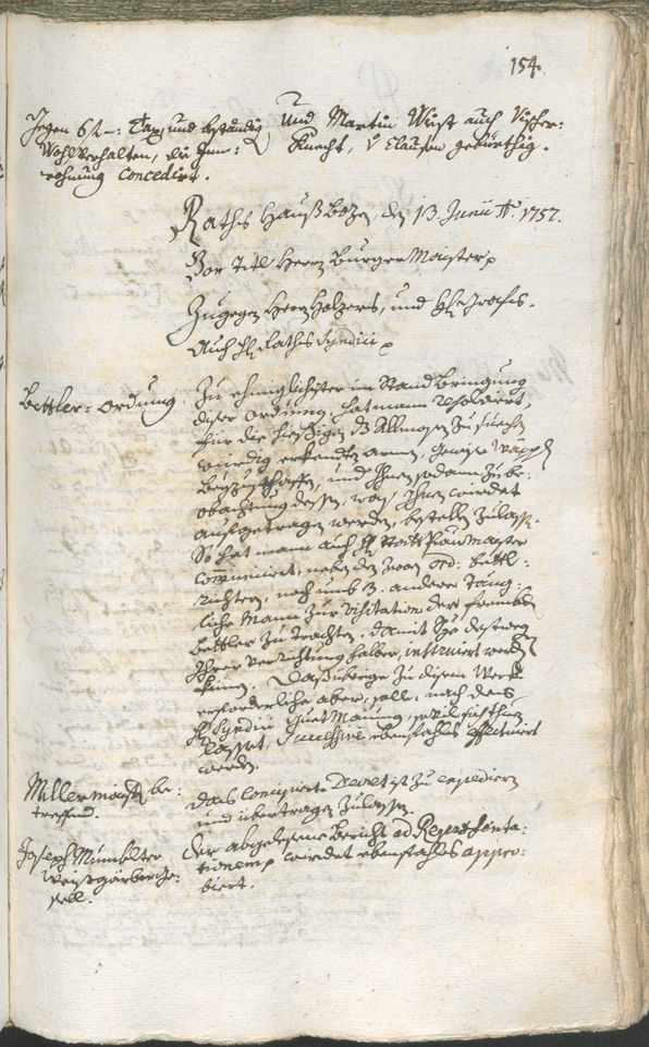 Archivio Storico della Città di Bolzano - BOhisto protocollo consiliare 1756/59 