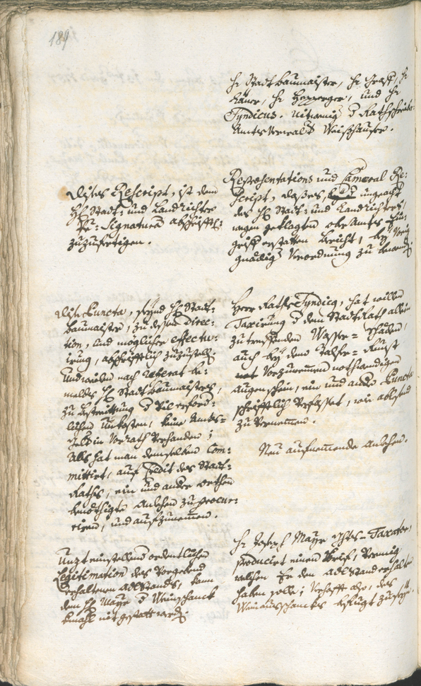 Civic Archives of Bozen-Bolzano - BOhisto Ratsprotokoll 1756/59 