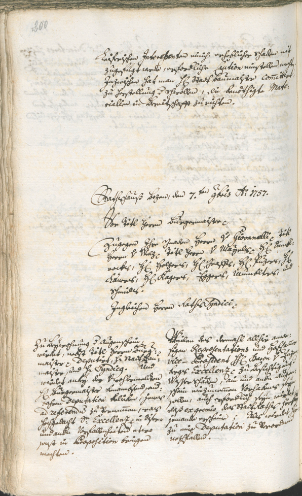 Civic Archives of Bozen-Bolzano - BOhisto Ratsprotokoll 1756/59 