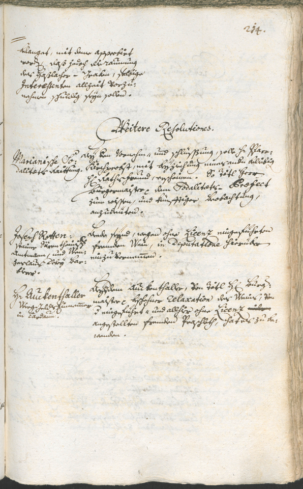 Civic Archives of Bozen-Bolzano - BOhisto Ratsprotokoll 1756/59 