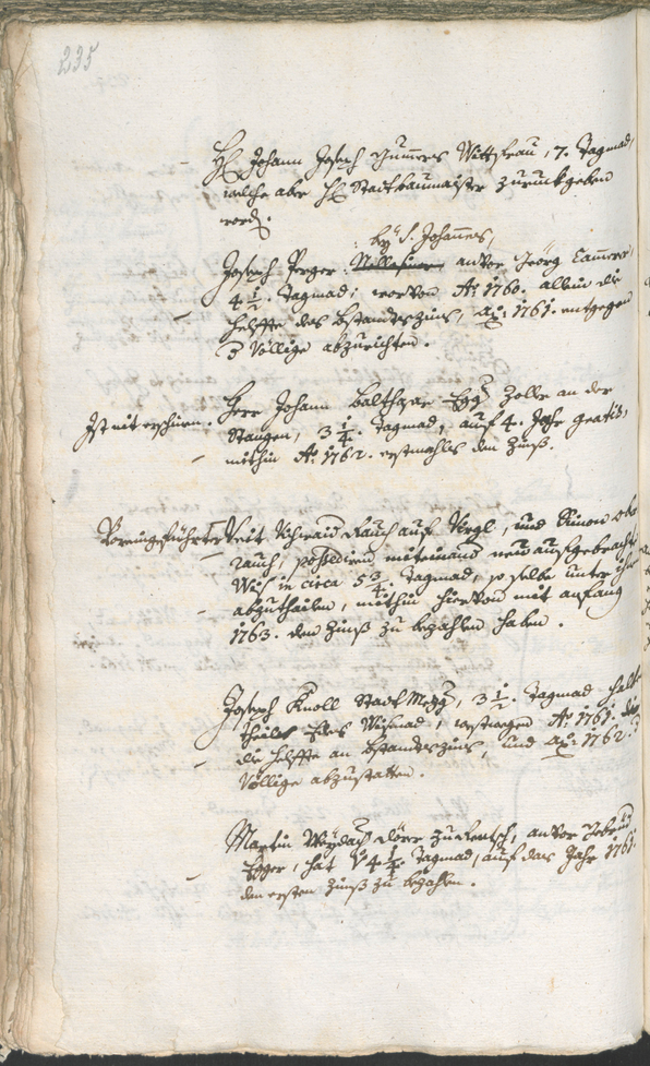 Archivio Storico della Città di Bolzano - BOhisto protocollo consiliare 1756/59 