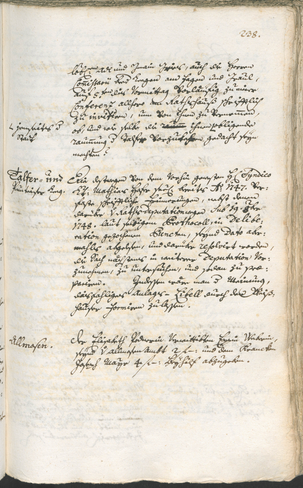 Archivio Storico della Città di Bolzano - BOhisto protocollo consiliare 1756/59 