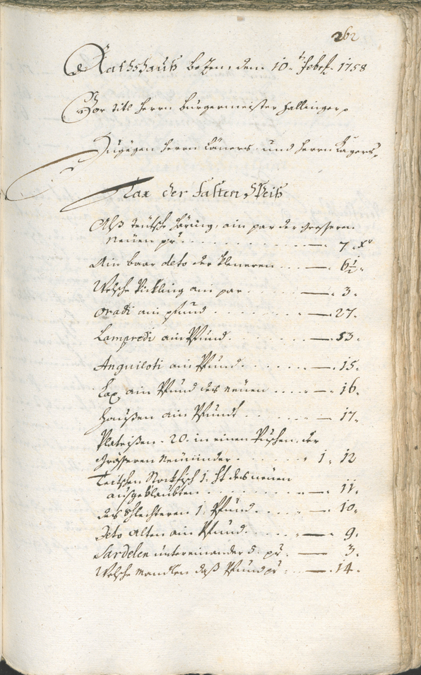 Civic Archives of Bozen-Bolzano - BOhisto Ratsprotokoll 1756/59 