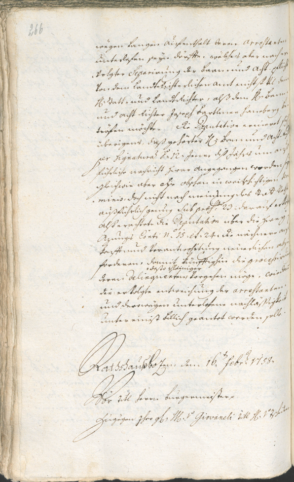 Archivio Storico della Città di Bolzano - BOhisto protocollo consiliare 1756/59 