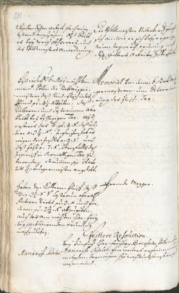 Archivio Storico della Città di Bolzano - BOhisto protocollo consiliare 1756/59 
