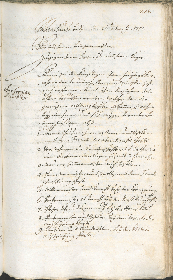 Archivio Storico della Città di Bolzano - BOhisto protocollo consiliare 1756/59 