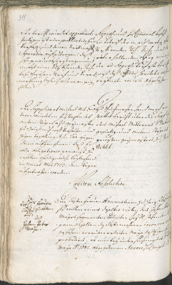 Archivio Storico della Città di Bolzano - BOhisto protocollo consiliare 1756/59 