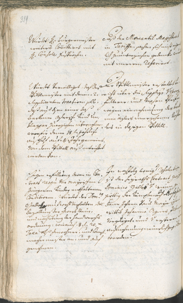 Civic Archives of Bozen-Bolzano - BOhisto Ratsprotokoll 1756/59 