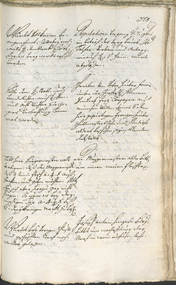 Civic Archives of Bozen-Bolzano - BOhisto Ratsprotokoll 1756/59 