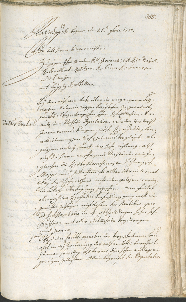 Civic Archives of Bozen-Bolzano - BOhisto Ratsprotokoll 1756/59 