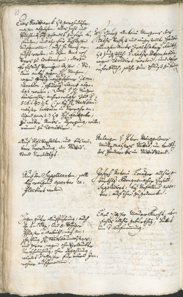 Archivio Storico della Città di Bolzano - BOhisto protocollo consiliare 1756/59 