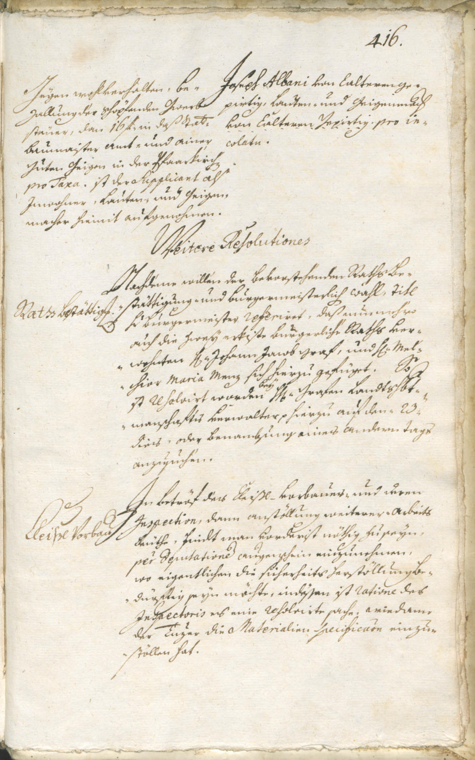 Civic Archives of Bozen-Bolzano - BOhisto Ratsprotokoll 1756/59 