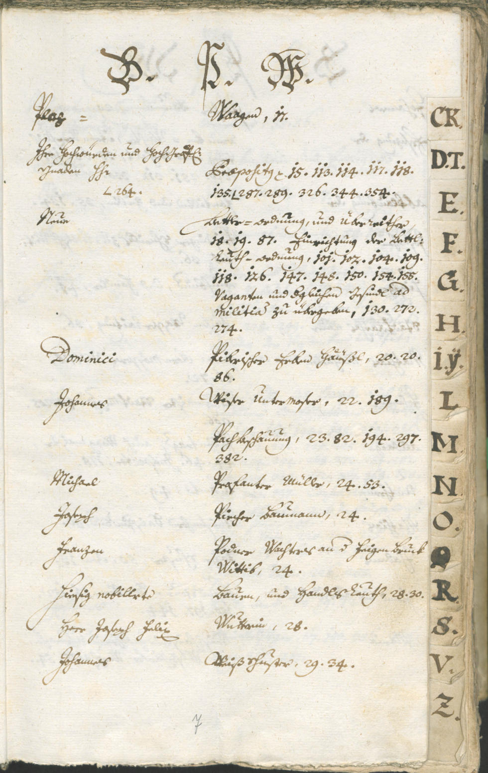 Archivio Storico della Città di Bolzano - BOhisto protocollo consiliare 1756/59 