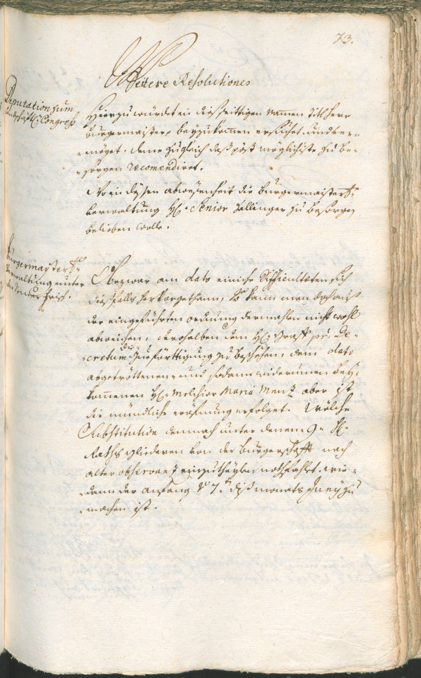 Civic Archives of Bozen-Bolzano - BOhisto Ratsprotokoll 1759/62 