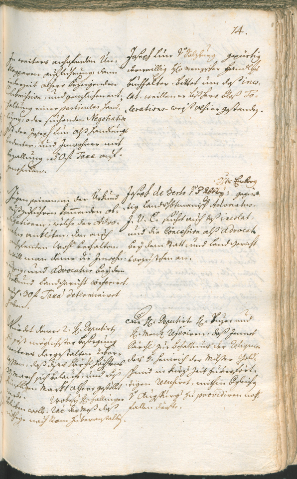 Civic Archives of Bozen-Bolzano - BOhisto Ratsprotokoll 1759/62 