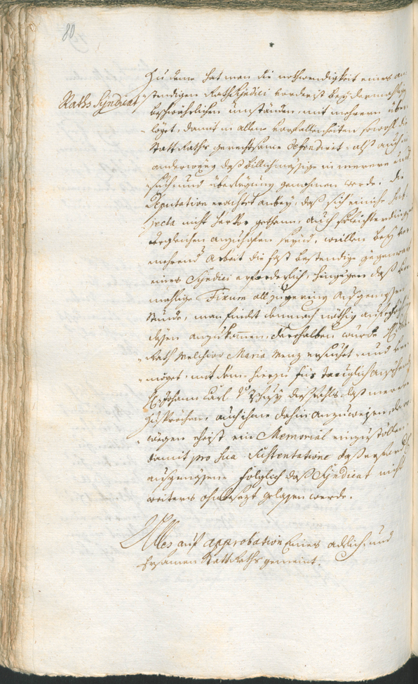 Civic Archives of Bozen-Bolzano - BOhisto Ratsprotokoll 1759/62 