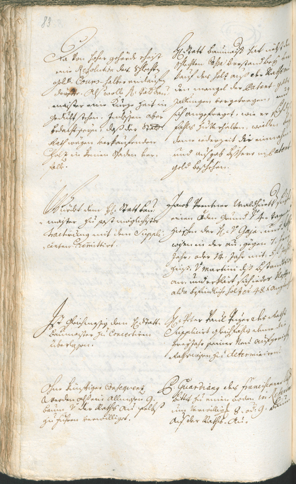 Archivio Storico della Città di Bolzano - BOhisto protocollo consiliare 1759/62 