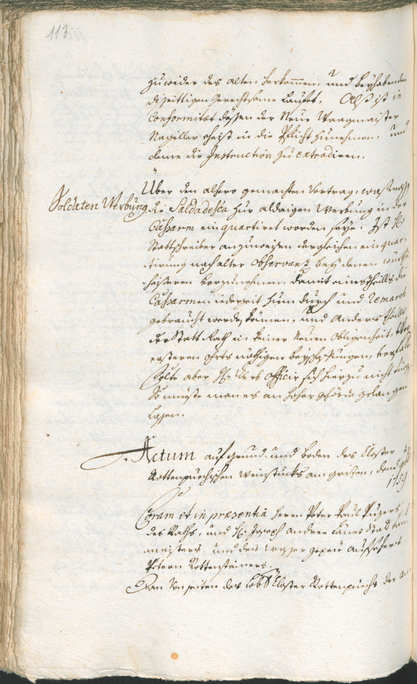 Civic Archives of Bozen-Bolzano - BOhisto Ratsprotokoll 1759/62 