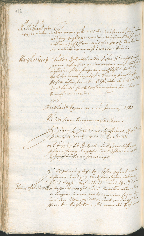 Civic Archives of Bozen-Bolzano - BOhisto Ratsprotokoll 1759/62 