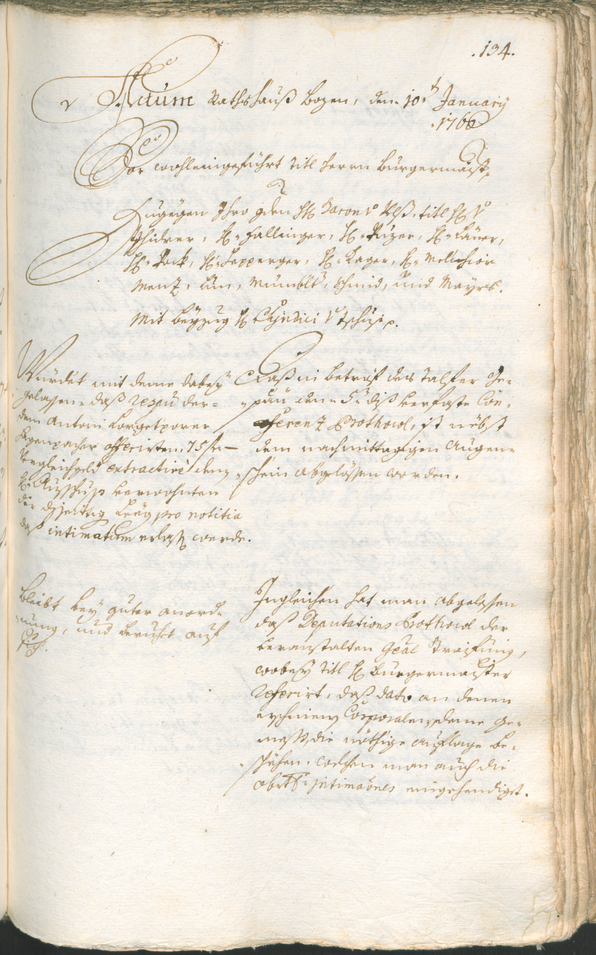 Archivio Storico della Città di Bolzano - BOhisto protocollo consiliare 1759/62 