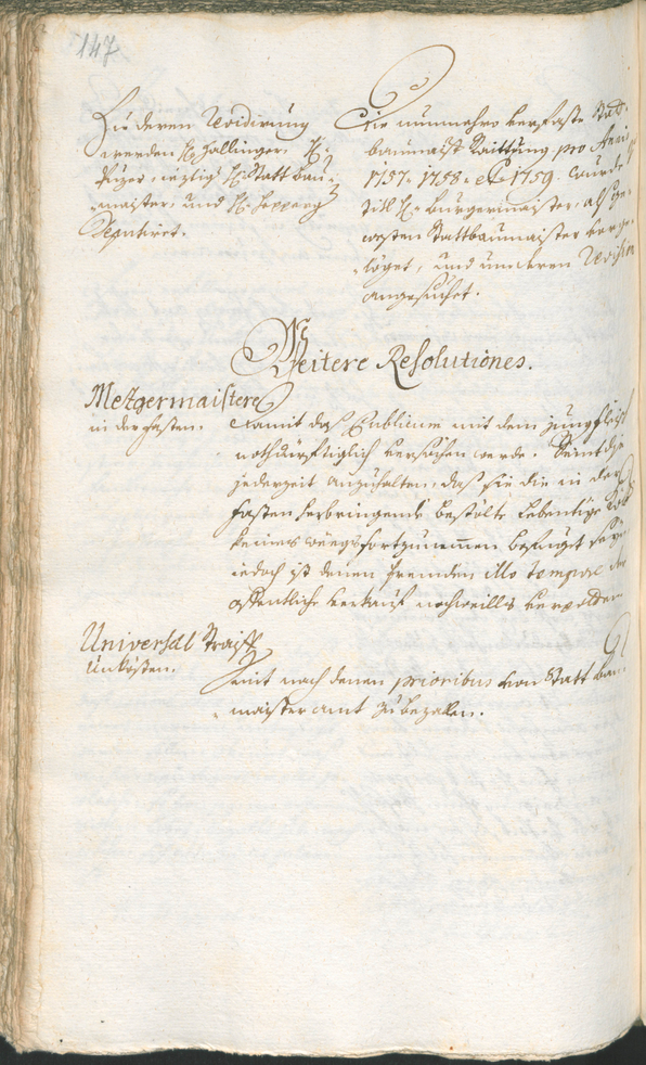 Archivio Storico della Città di Bolzano - BOhisto protocollo consiliare 1759/62 