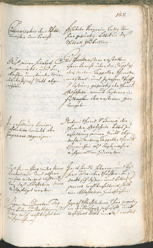 Civic Archives of Bozen-Bolzano - BOhisto Ratsprotokoll 1759/62 