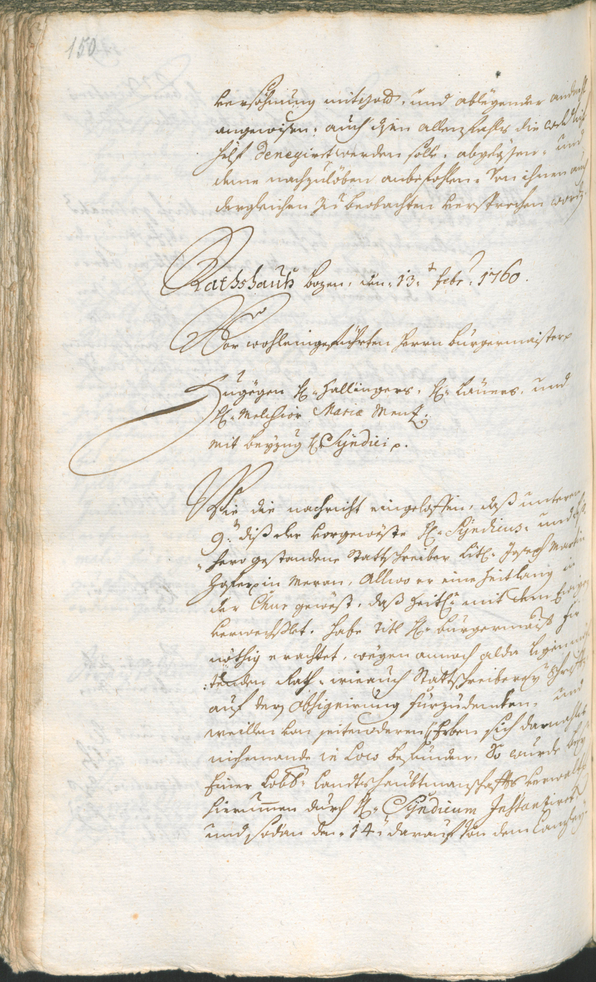 Civic Archives of Bozen-Bolzano - BOhisto Ratsprotokoll 1759/62 