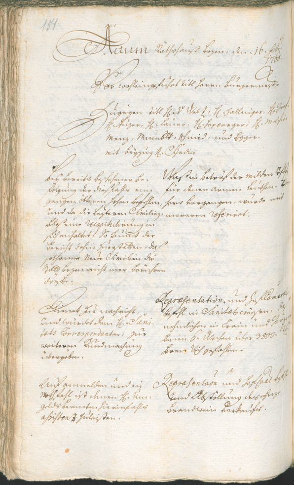 Civic Archives of Bozen-Bolzano - BOhisto Ratsprotokoll 1759/62 