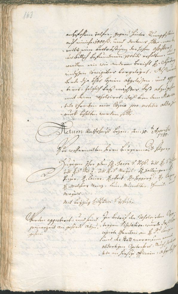 Civic Archives of Bozen-Bolzano - BOhisto Ratsprotokoll 1759/62 