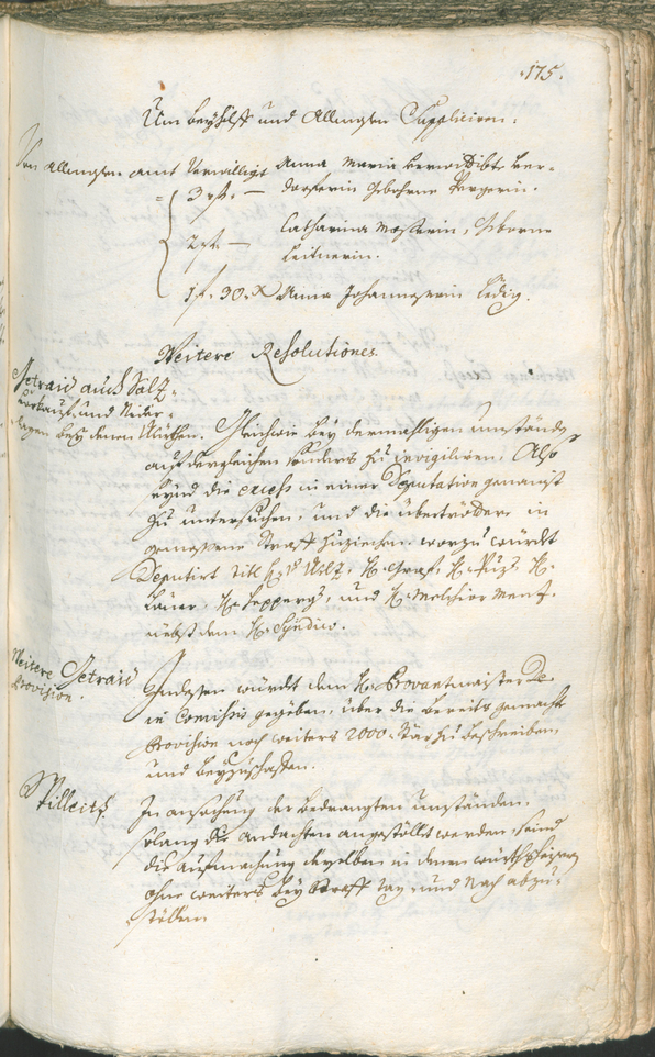 Civic Archives of Bozen-Bolzano - BOhisto Ratsprotokoll 1759/62 