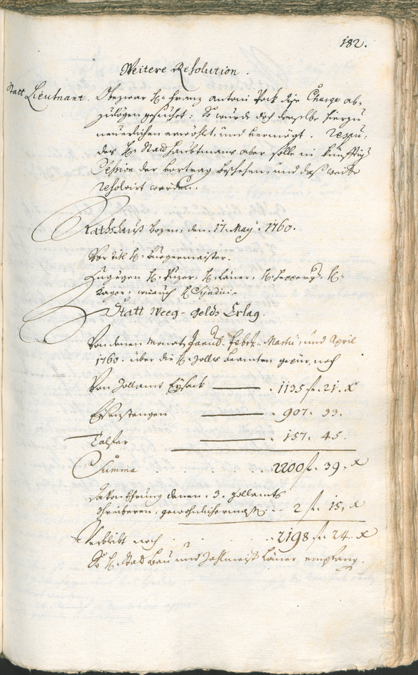 Civic Archives of Bozen-Bolzano - BOhisto Ratsprotokoll 1759/62 