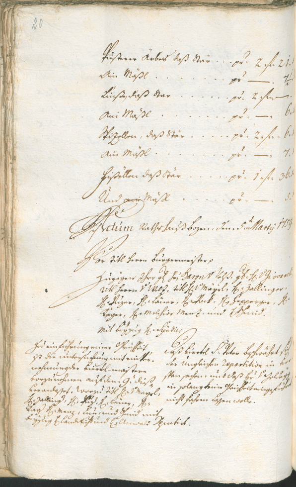 Archivio Storico della Città di Bolzano - BOhisto protocollo consiliare 1759/62 