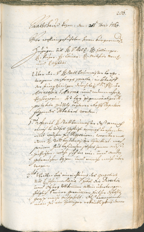 Archivio Storico della Città di Bolzano - BOhisto protocollo consiliare 1759/62 