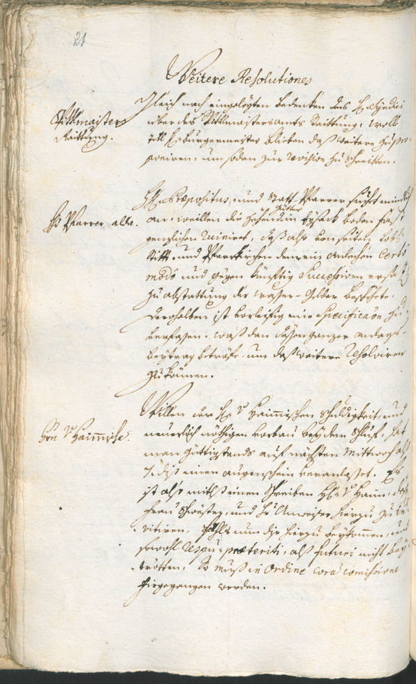 Civic Archives of Bozen-Bolzano - BOhisto Ratsprotokoll 1759/62 