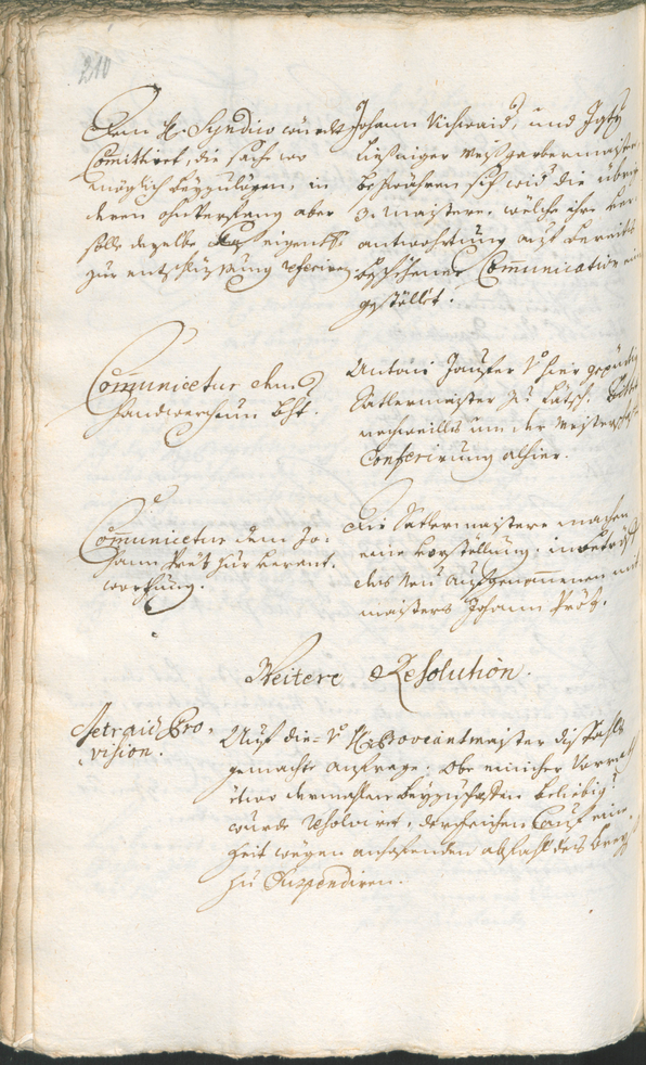 Stadtarchiv Bozen - BOhisto Ratsprotokoll 1759/62 