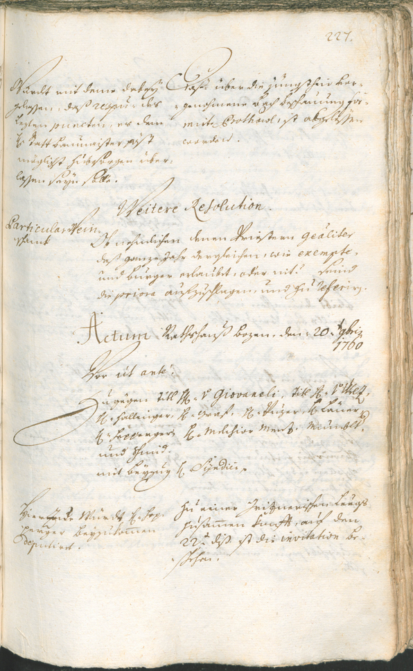 Civic Archives of Bozen-Bolzano - BOhisto Ratsprotokoll 1759/62 