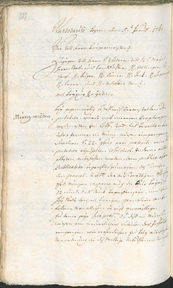 Civic Archives of Bozen-Bolzano - BOhisto Ratsprotokoll 1759/62 