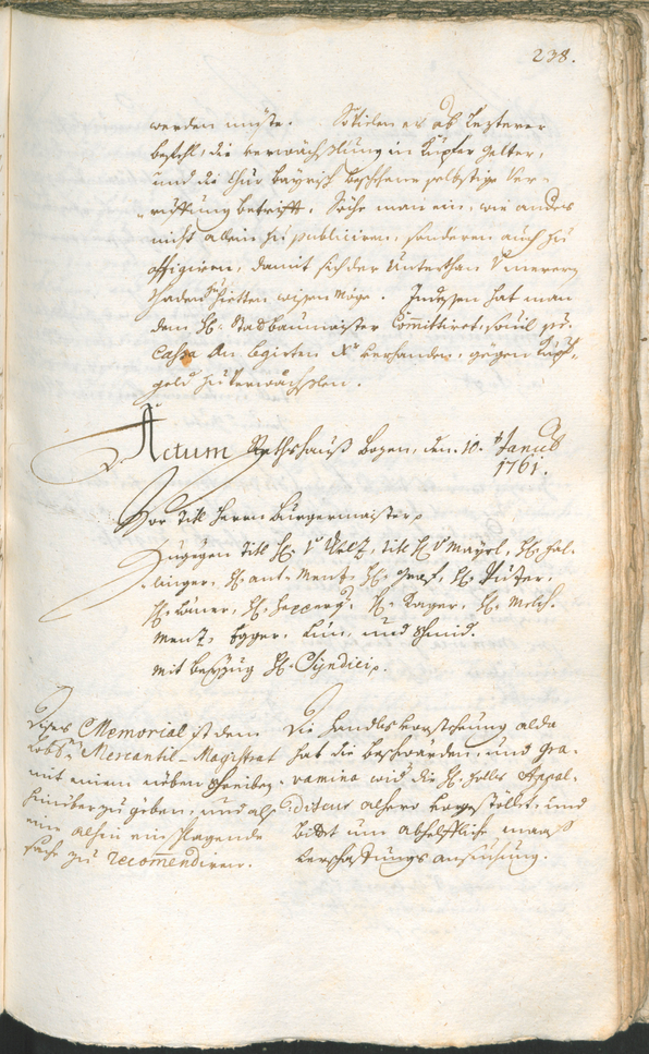 Archivio Storico della Città di Bolzano - BOhisto protocollo consiliare 1759/62 