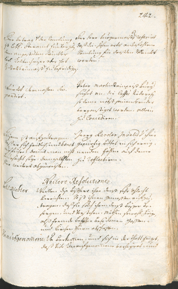 Civic Archives of Bozen-Bolzano - BOhisto Ratsprotokoll 1759/62 