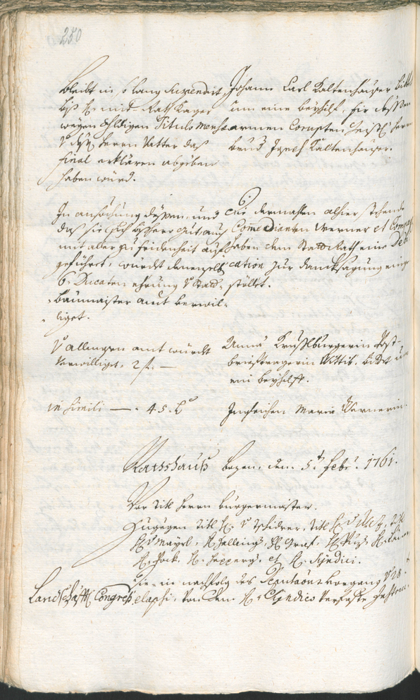 Civic Archives of Bozen-Bolzano - BOhisto Ratsprotokoll 1759/62 