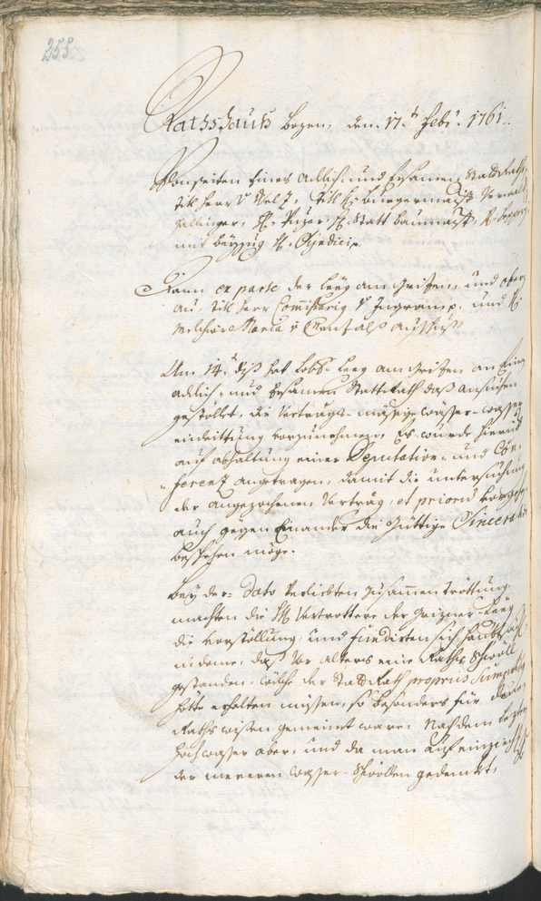 Civic Archives of Bozen-Bolzano - BOhisto Ratsprotokoll 1759/62 