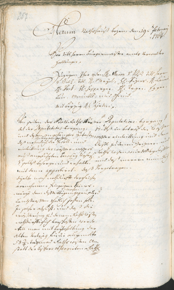 Civic Archives of Bozen-Bolzano - BOhisto Ratsprotokoll 1759/62 